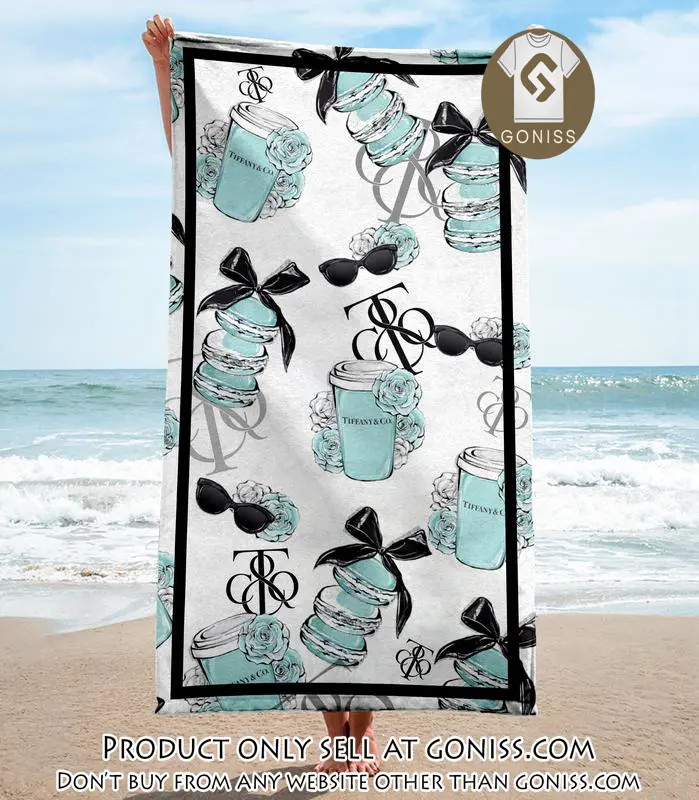 Tiffany & co. beach towel luxury brand hot trending summer  bt00344 gn0452169